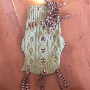 Anthropologie pet dog sweater xs
